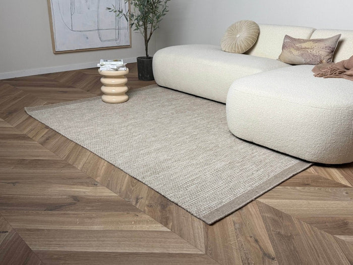 Wollen vloerkleed Taff beige - Interieur05 - 290 x 200 cm