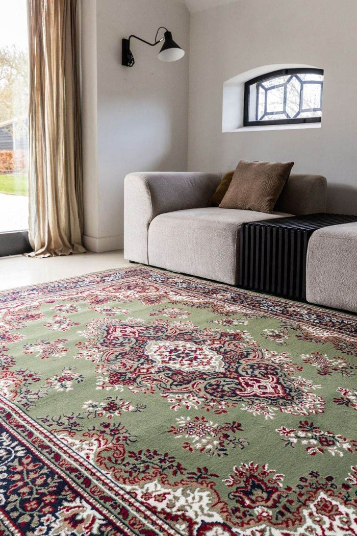 Interieur05 Vintage vloerkleed Nain Perzisch Groen - 150 x 80 cm