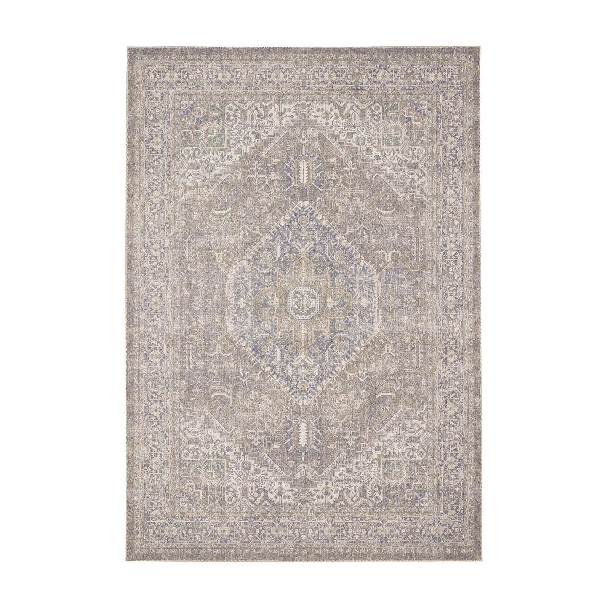 Interieur05 Vintage vloerkleed Ethel Groen|Blauw - 230 x 160 cm