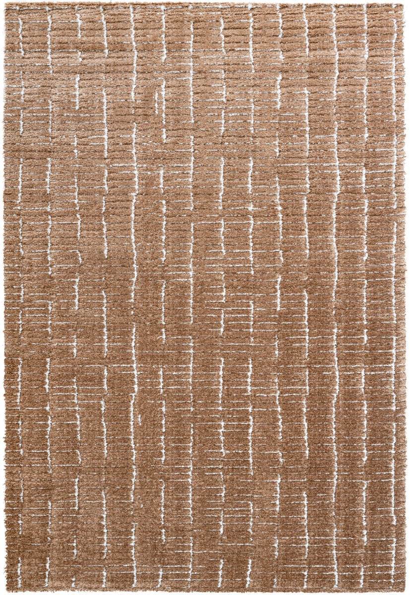 Interieur05 Vloerkleed Rectangle Bruin|Wit - 160 x 230 cm