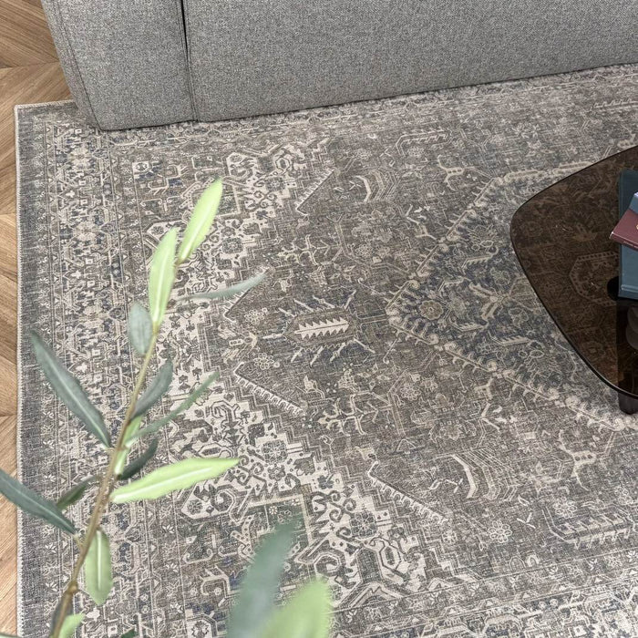 Interieur05 Vintage vloerkleed Ethel Groen|Blauw - 230 x 160 cm