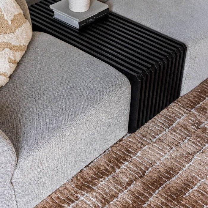 Interieur05 Vloerkleed Rectangle Bruin|Wit - 160 x 230 cm