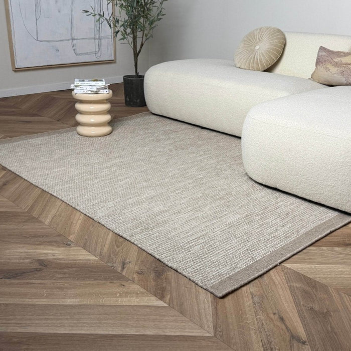 Wollen vloerkleed Taff beige - Interieur05 - 340 x 240 cm