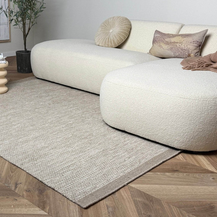 Wollen vloerkleed Taff beige - Interieur05 - 340 x 240 cm