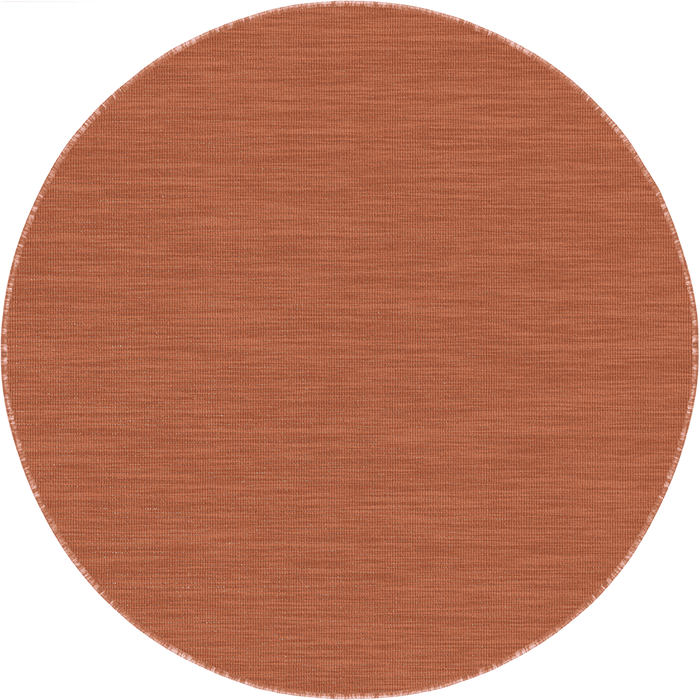 Rond buitenkleed Tone roest - Interieur05 - 240 x 240 cm