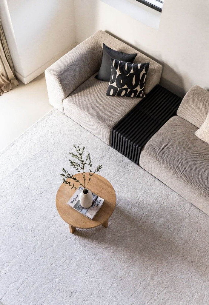 Interieur05 Vloerkleed Cairt Wit|Creme - 200 x 290 cm