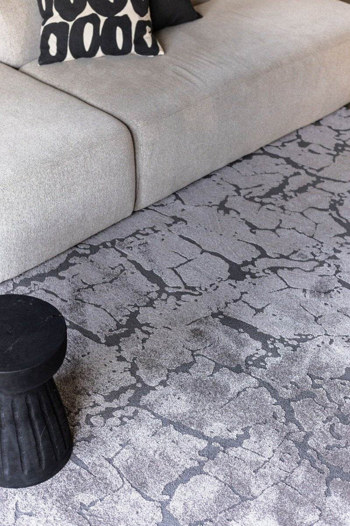 Interieur05 Vloerkleed Cairt Grijs|Antraciet - 200 x 290 cm