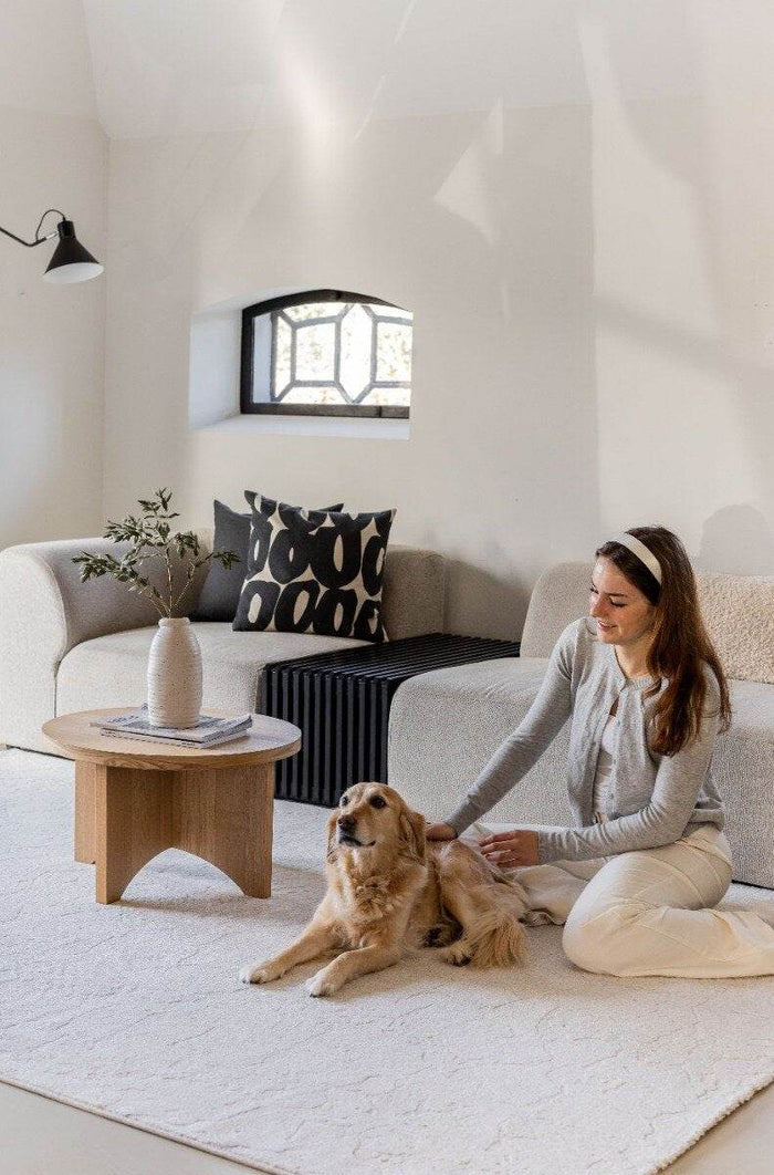 Interieur05 Vloerkleed Cairt Wit|Creme - 200 x 290 cm