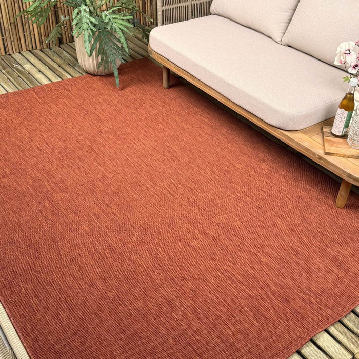 Buitenkleed Tone roest - Interieur05 - 240 x 340 cm
