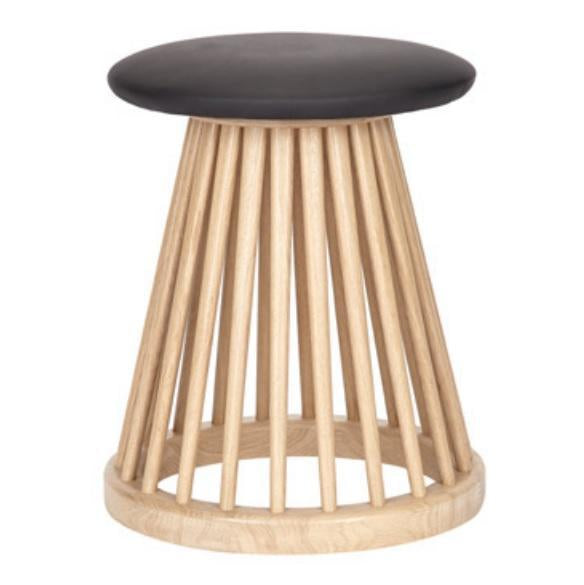 Fan kruk eiken naturel