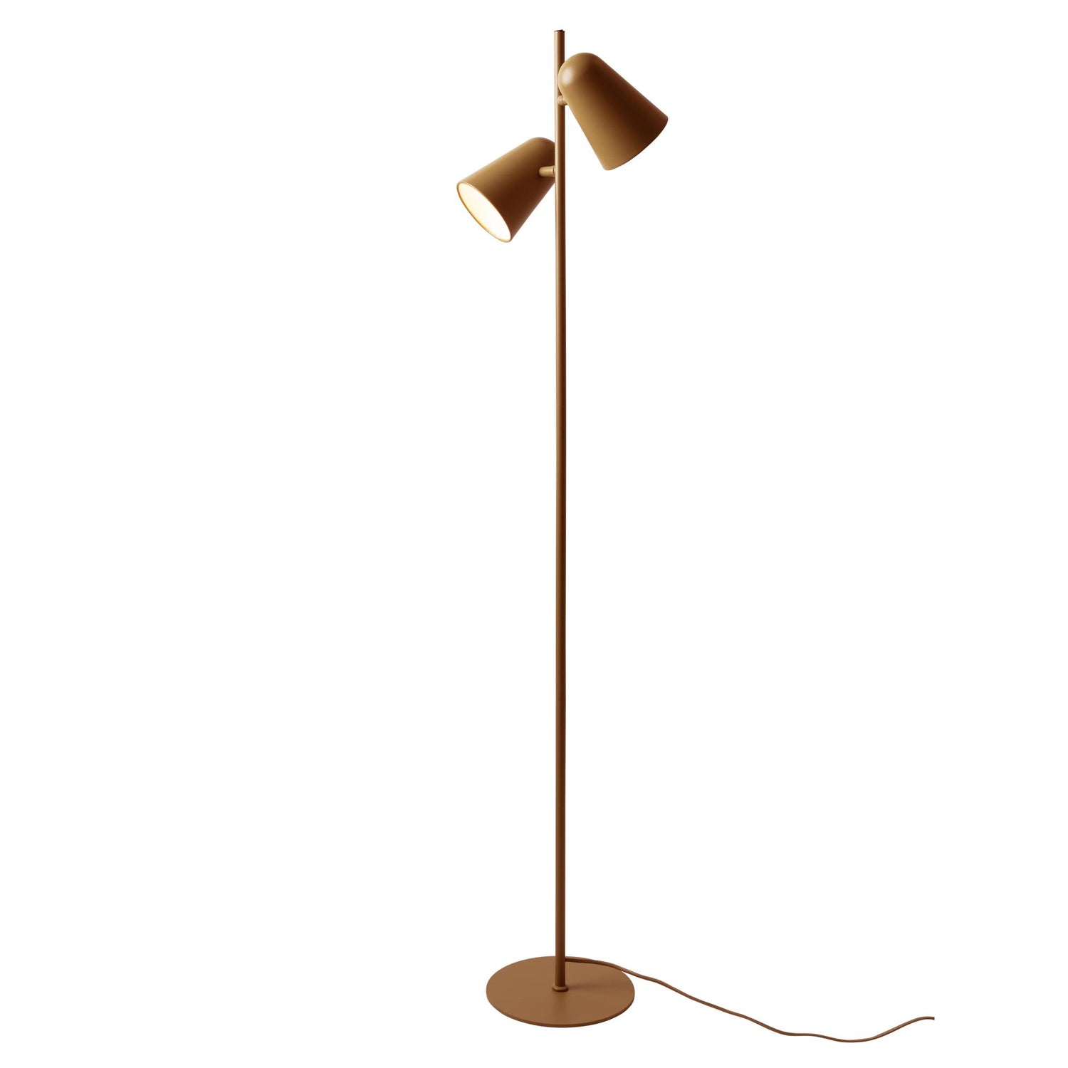 it's about RoMi Vloerlamp Salamanca - Geel - 28x28x145cm