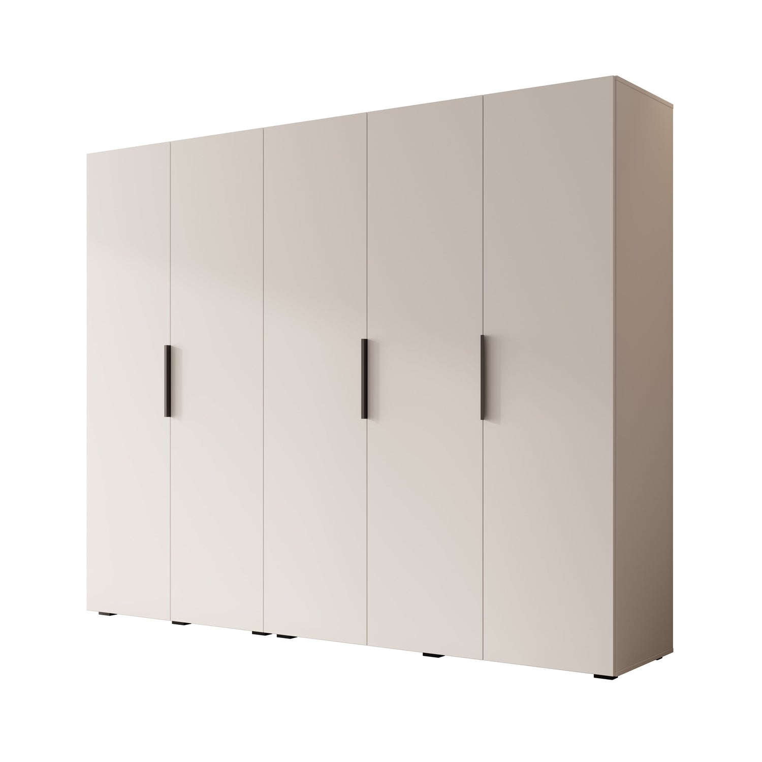 Meubella - Kledingkast Marquesa - Wit - 250 cm