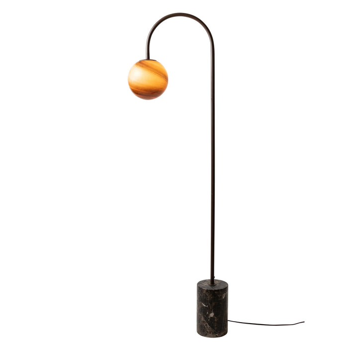it's about RoMi Vloerlamp Tivoli - Bruin - 20x42x163cm