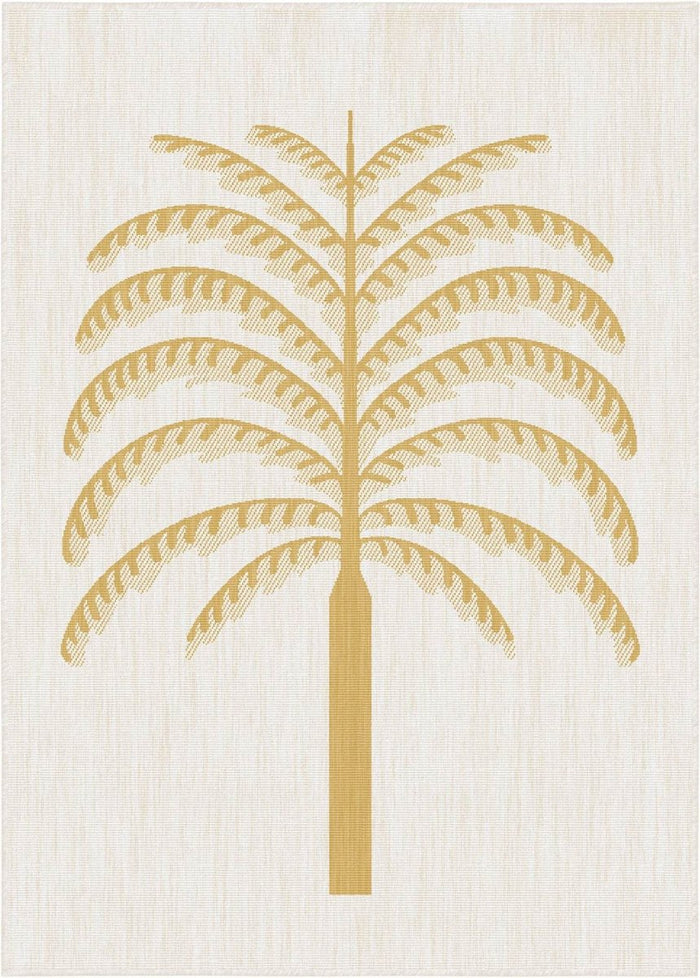 Buitenkleed Breeze geel|okergeel - Interieur05 - 240 x 340 cm