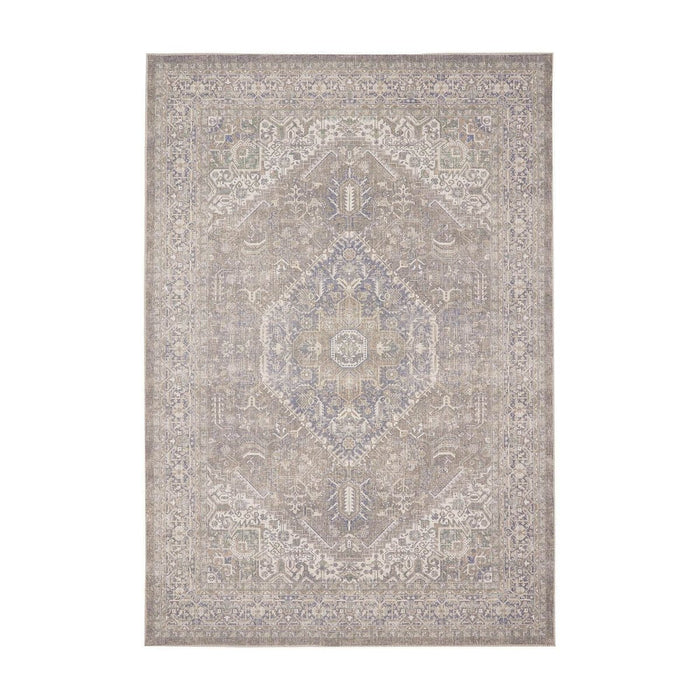 Interieur05 Vintage vloerkleed Ethel Groen|Blauw - 330 x 240 cm