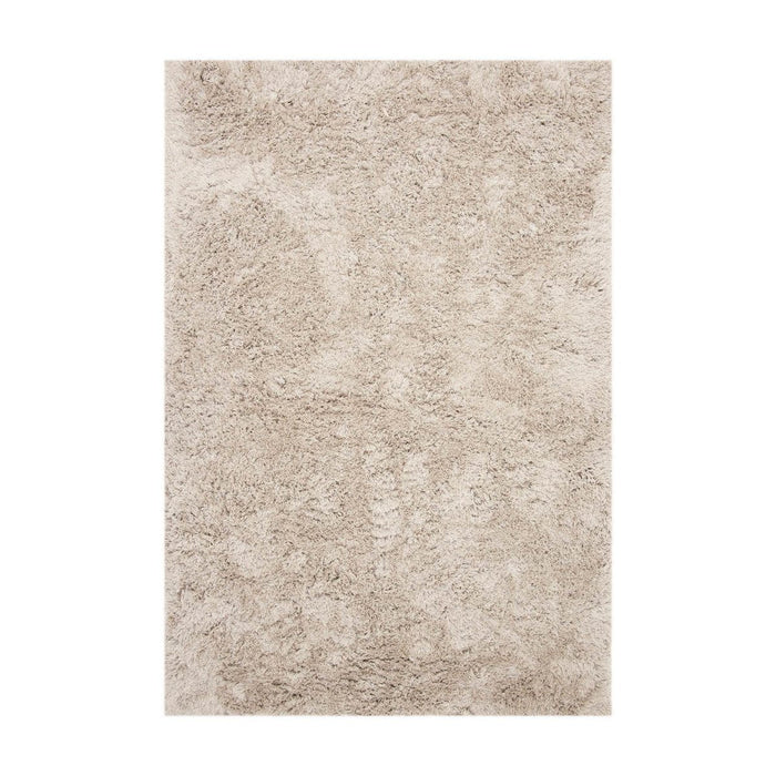 Hoogpolig vloerkleed Nika zand polyester - Interieur05 - 340 x 240 cm