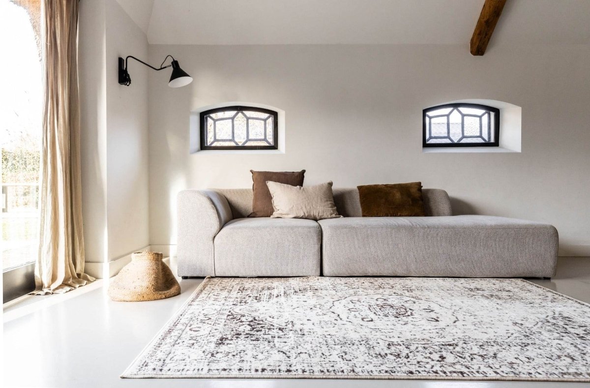 Interieur05 Vintage vloerkleed Arya bruin|beige - 275 x 185 cm