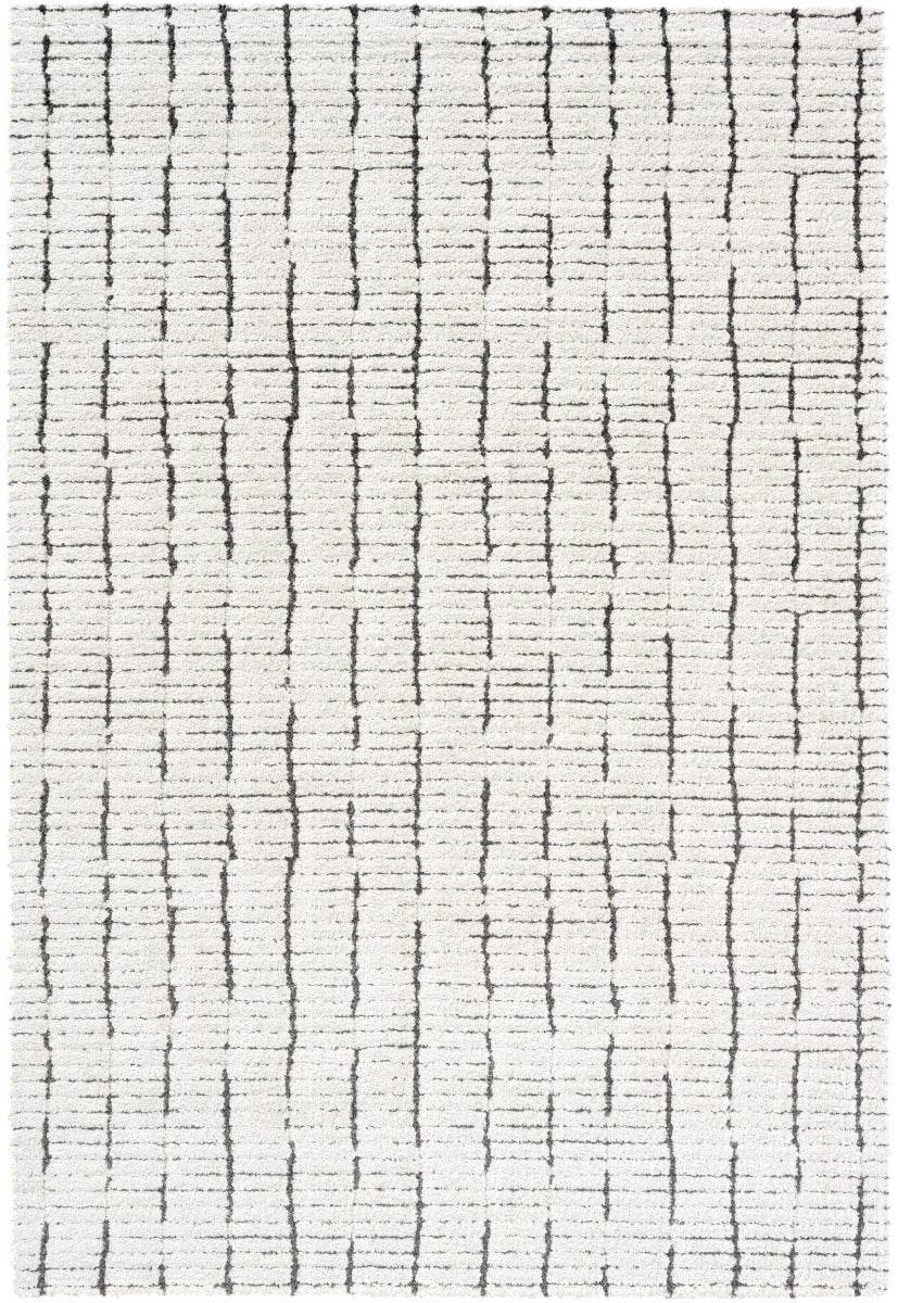 Interieur05 Vloerkleed Rectangle Creme wit|Zwart - 160 x 230 cm