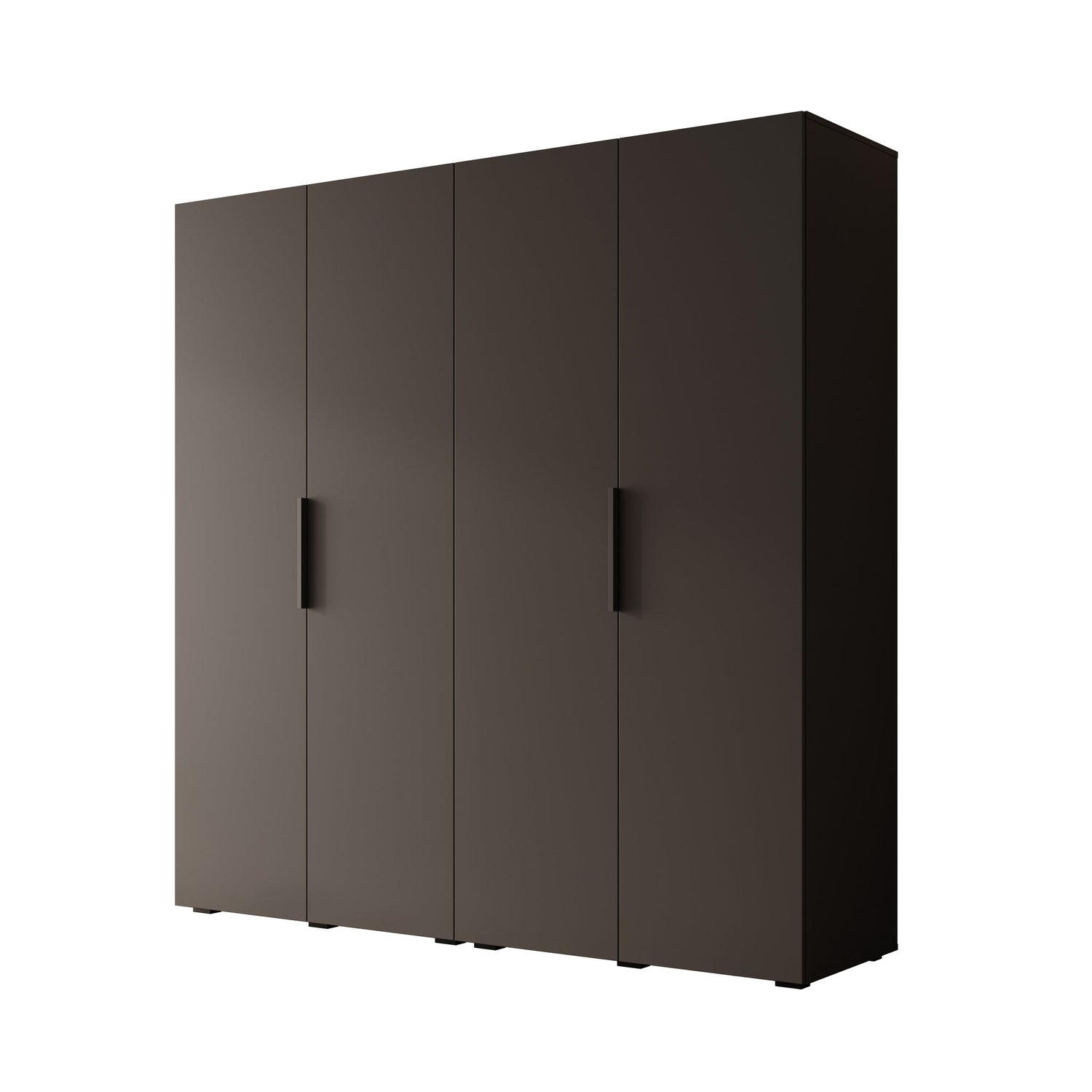 Meubella - Kledingkast Marquesa - Zwart - 200 cm