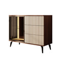 Meubella - Riverhead - Dressoir - Beige|Eiken - 103x39x80 cm