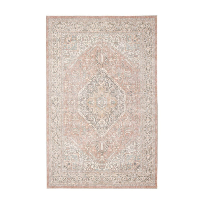 Interieur05 Vintage vloerkleed Ethel Bruin - 230 x 160 cm