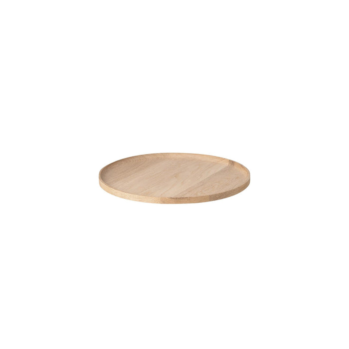 Oku Ronde Tray | Dienblad Oak | Bruin | Hout