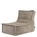 icon Dolce Lounge Zitzak - Ribfluweel - Beige