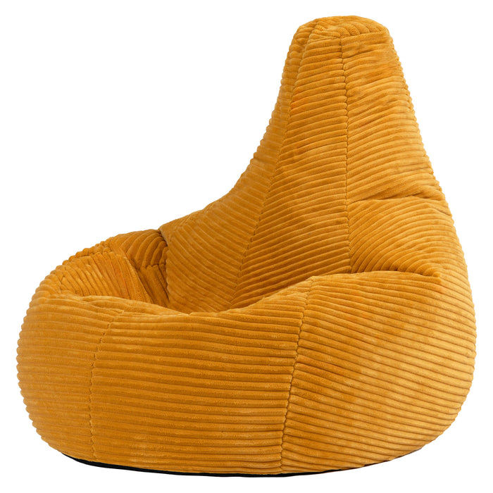icon Dalton Kinderzitzak - Ribfluweel - Okergeel