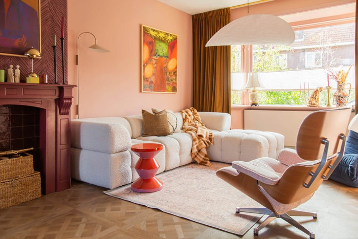 Interieur05 Vintage vloerkleed Sybil Groen|Beige - 330 x 240 cm