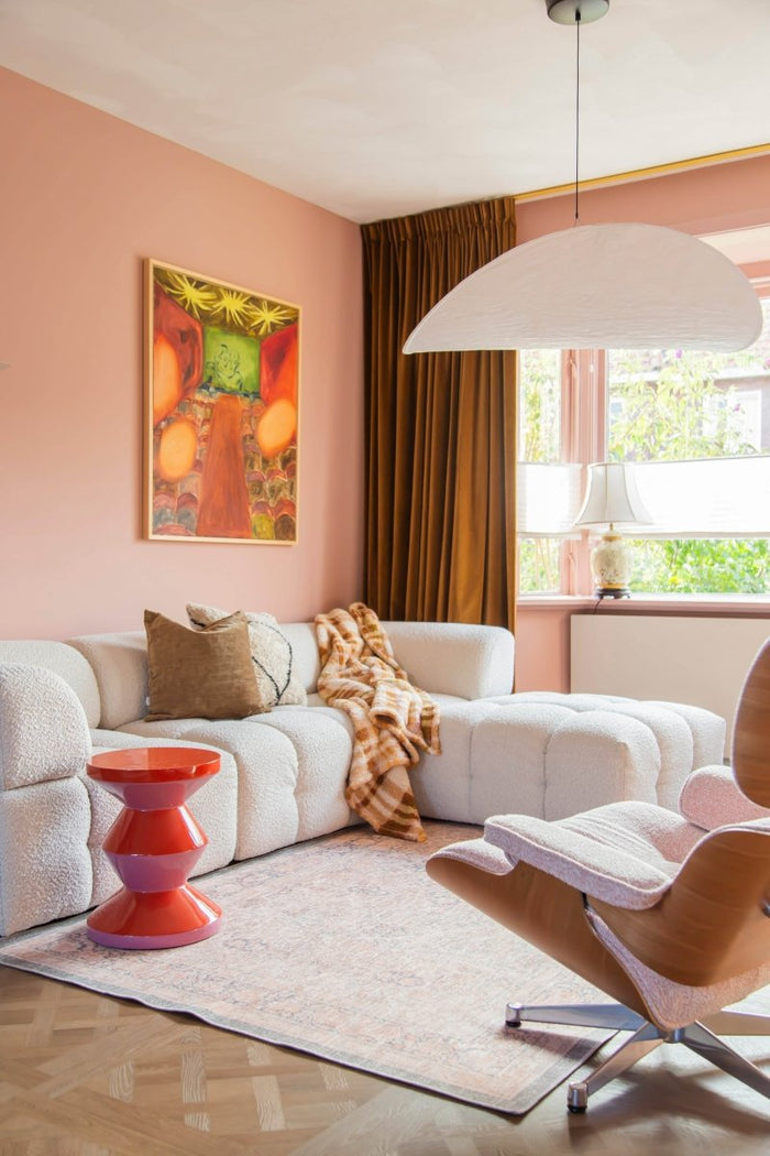 Interieur05 Vintage vloerkleed Sybil Groen|Beige - 330 x 240 cm