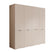 Meubella - Kledingkast Shelton - Beige - 202 cm
