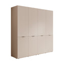 Meubella - Kledingkast Shelton - Beige - 202 cm