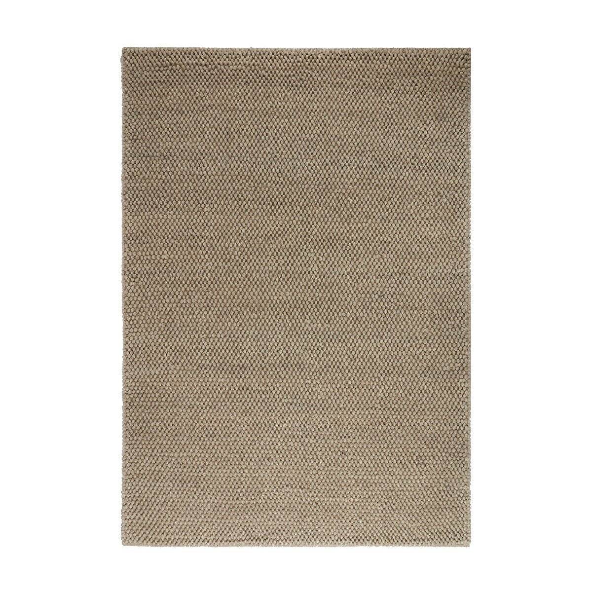Interieur05 Wollen vloerkleed  Lecco wit|beige - 160 x 230 cm