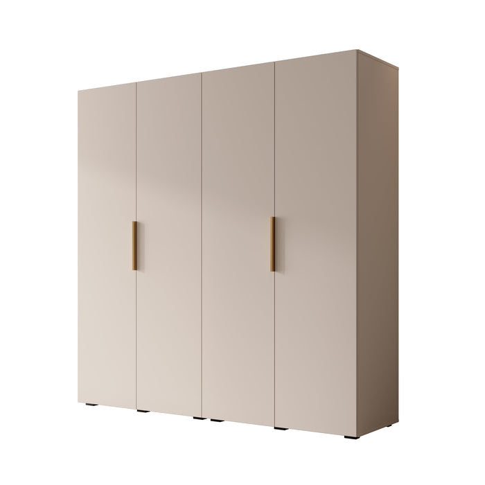 Meubella - Kledingkast Marquesa - Beige - 200 cm