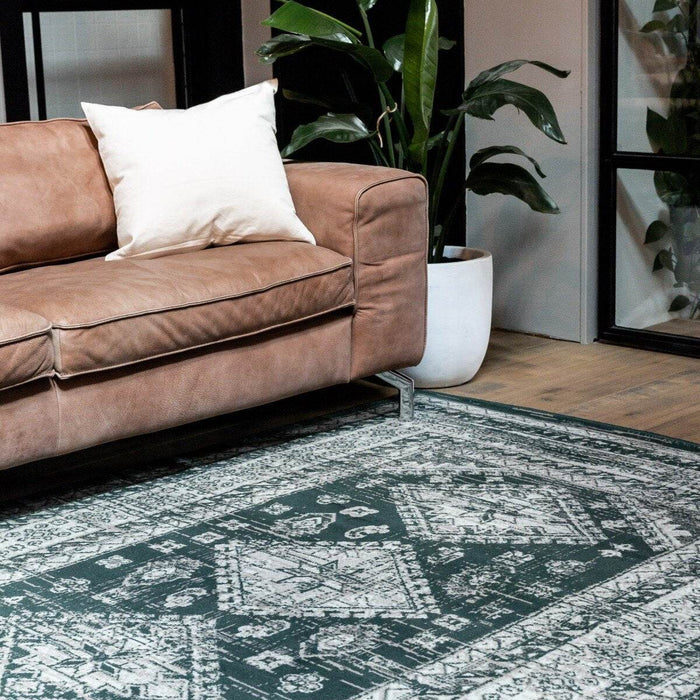 Interieur05 Vintage Vloerkleed Aila Groen - 240 x 330 cm