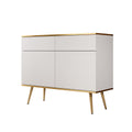 Meubella - Dressoir Orleans - Wit - 107 cm