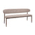Giga Meubel - Eetkamerbank - Taupe|Walnoot - 160x55x77cm - Alexia