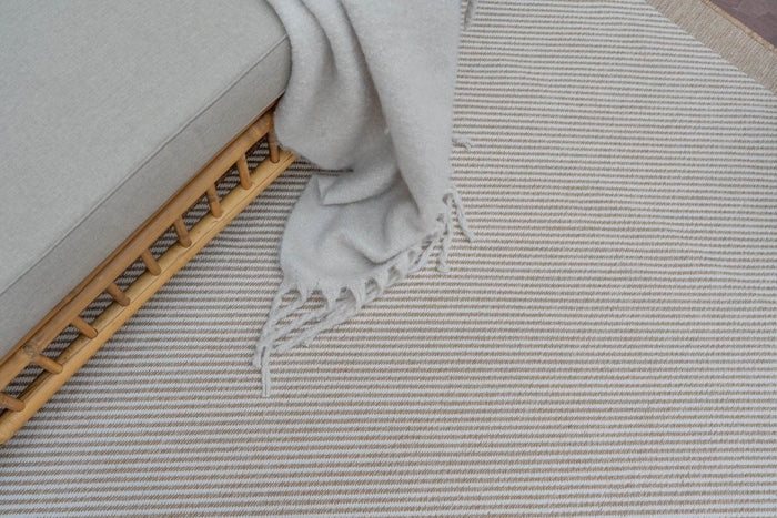 Interieur05 Jute buitenkleed Naturel Border - 280 x 380 cm
