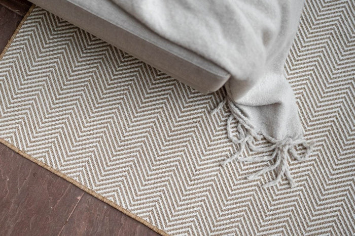 Interieur05 Jute buitenkleed Naturel ZigZag - 280 x 380 cm