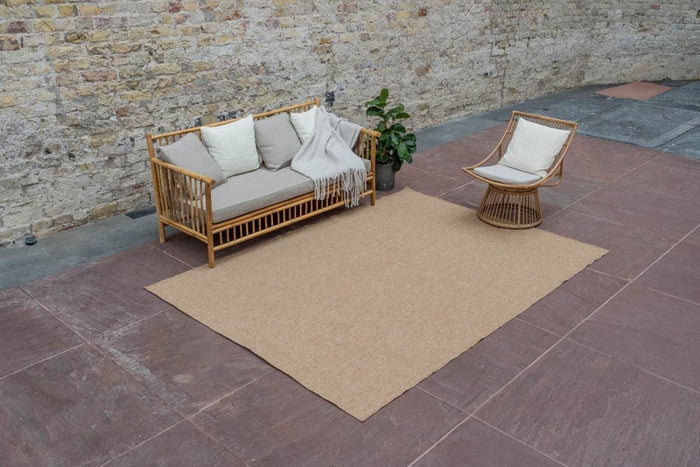 Interieur05 Jute buitenkleed Naturel Uni - 280 x 380 cm