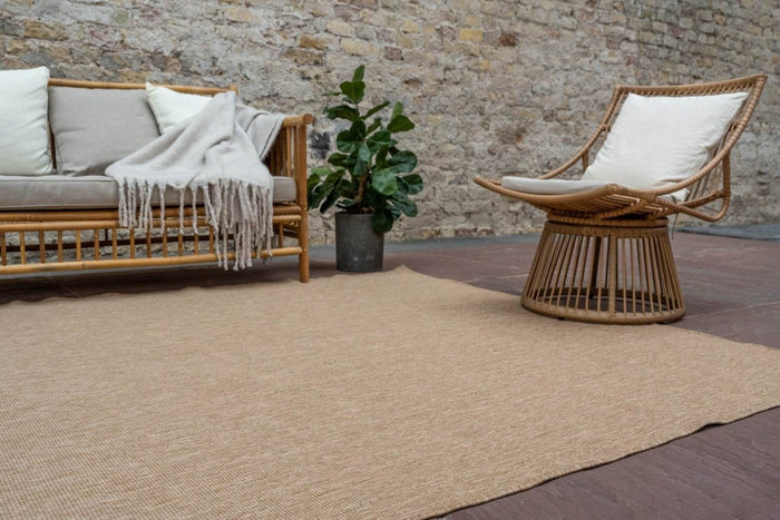 Interieur05 Jute buitenkleed Naturel Uni - 280 x 380 cm