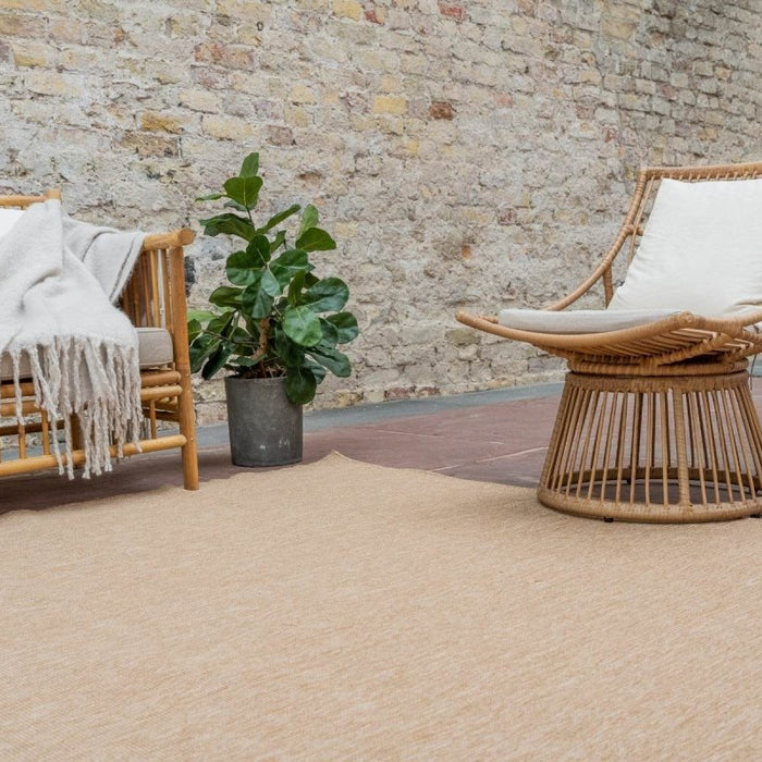 Interieur05 Jute buitenkleed Naturel Uni - 280 x 380 cm