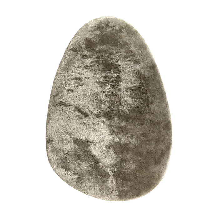 Organisch hoogpolig vloerkleed Odelia stone - Interieur05