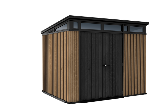 Keter Venetian Pent 97 Tuinhuis - 279x218x226cm - Bruin