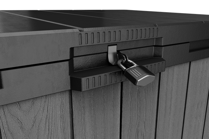 Keter Store It Out Darwin Opbergbox - 1100L - 135x81x118 cm - Grijs