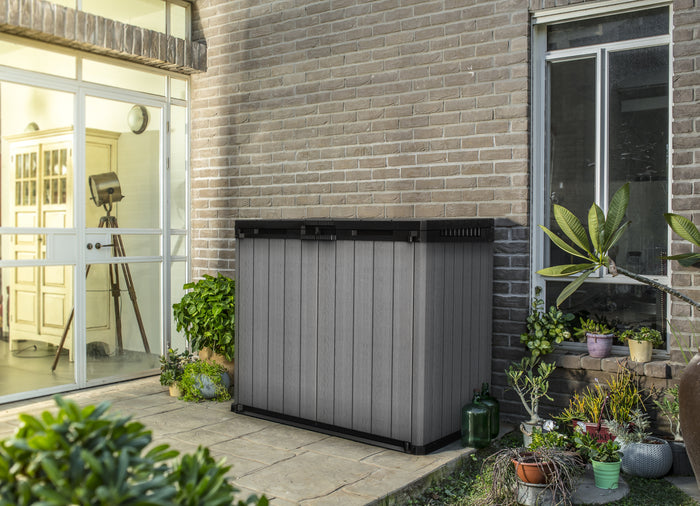 Keter Store It Out Darwin Opbergbox - 1100L - 135x81x118 cm - Grijs