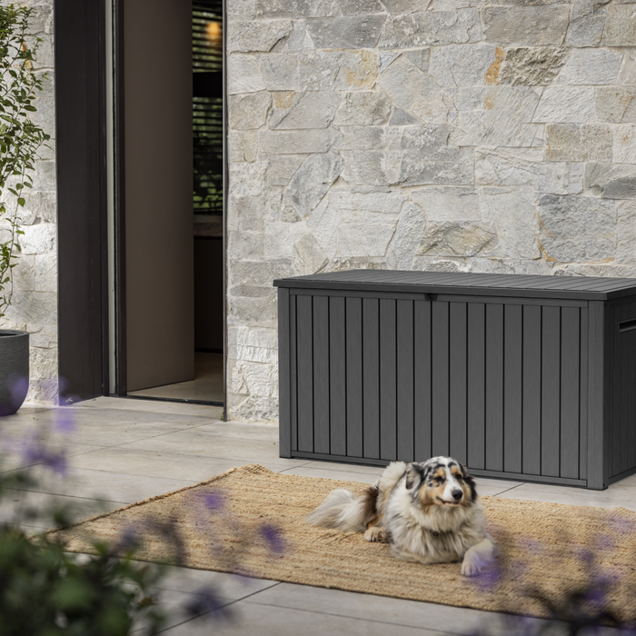 Keter Southwood Opbergbox - 643L - 146,3x73x70 cm - Grijs