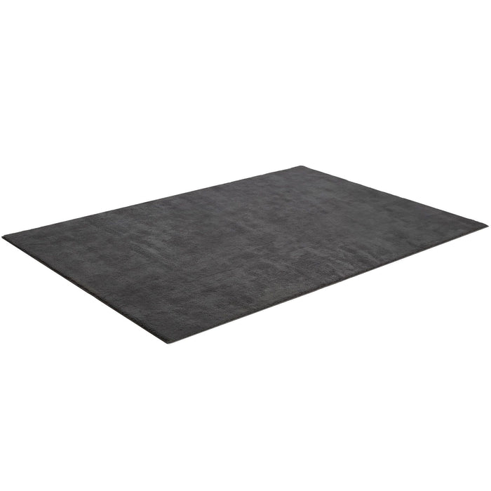 tectake® Kortpolig vloerkleed Soft Zone 160 x 230 cm - Antraciet