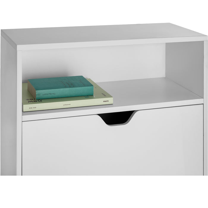 tectake® Schoenenkast Calea met 2 kantelvakken voor 12 paar schoenen