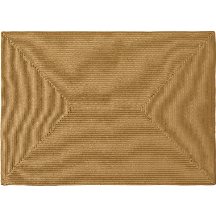 tectake® Gevlochten vloerkleed Raya in jute-look 120 x 170 cm - Bruin